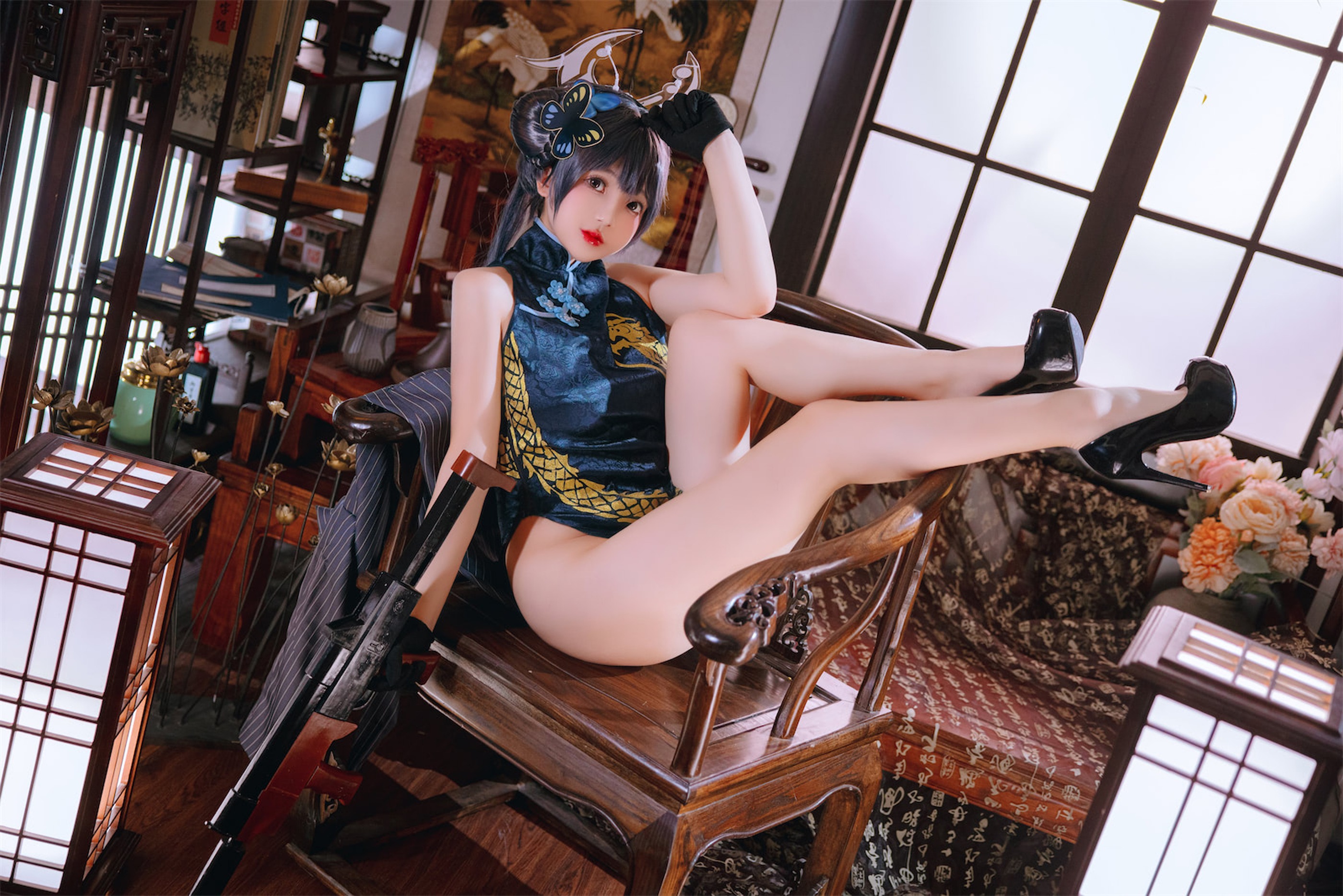 图片[1]-日奈娇 – NO.074 碧蓝档案妃咲[92P]-XikXak
